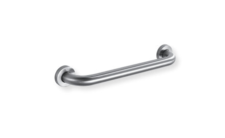 Stützhandlauf für Menschen mit Behinderungen, Ø 32, gerade, STANDARD – 40 cm / gebürsteter Edelstahl