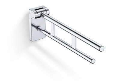Stützhandlauf für Menschen mit Behinderungen, Ø 32, klappbar, PREMIUM – 70 cm / polierter Edelstahl
