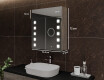 Spiegelschrank mit LED Beleuchtung - L03 Emily 66,5 x 72cm #2