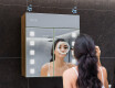 Spiegelschrank mit LED Beleuchtung - L03 Emily 66,5 x 72cm #7