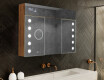 Spiegelschrank mit LED Beleuchtung - L06 Emily 100 x 72cm
