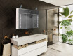Spiegelschrank mit LED Beleuchtung - L55 Emily 100 x 72cm #10