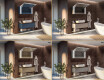 Spiegelschrank mit LED Beleuchtung Sofia 100 x 50cm #4
