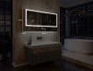 Bad Spiegelschrank Lily mit LED Beleuchtung - 3-türig 100 x 72,5cm #2