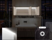 Bad Spiegelschrank Lily mit LED Beleuchtung - 3-türig 100 x 72,5cm #6