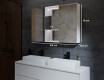 Spiegelschrank mit LED Beleuchtung Lisa 100 x 70cm #2