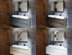 Spiegelschrank mit LED Beleuchtung Lisa 100 x 70cm #4