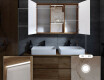 Spiegelschrank mit LED Beleuchtung Lisa 100 x 70cm #6
