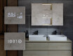 Spiegelschrank mit LED Beleuchtung Lisa 100 x 70cm #7
