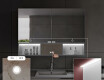 Bad Spiegelschrank Emma mit LED Beleuchtung - 2-türig 100 x 72cm #6