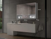 Bad Spiegelschrank Emma mit LED Beleuchtung - 3-türig 100 x 72cm #2