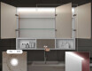 Bad Spiegelschrank Emma mit LED Beleuchtung - 3-türig 100 x 72cm #5