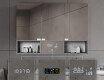 Bad Spiegelschrank Emma mit LED Beleuchtung - 3-türig 100 x 72cm #8