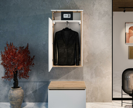 Kleiderschrank - Marie 60 x 110cm #7
