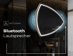Unregelmäßiger asymmetrischer Spiegel mit LED Beleuchtung T223 #7