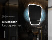 Unregelmäßiger asymmetrischer Spiegel mit LED Beleuchtung Z222 #5