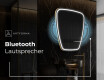 Unregelmäßiger asymmetrischer Spiegel mit LED Beleuchtung Z223 #6