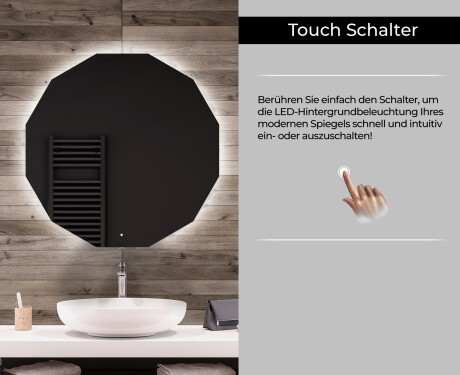 Runder Badspiegel mit LED Beleuchtung L113 #6