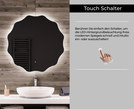 Runder Badspiegel mit LED Beleuchtung L192 #8