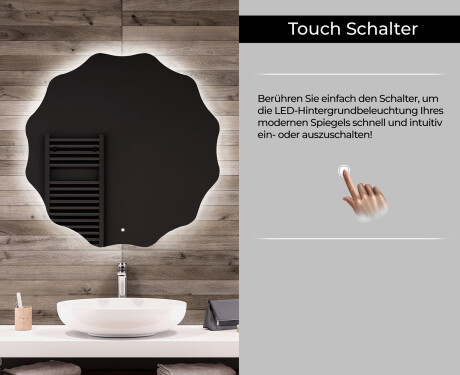 Runder Badspiegel mit LED Beleuchtung L193 #8