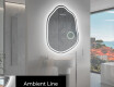 Unregelmäßige dekorativer spiegel Flur modern E223 #3